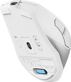 Изображение товара Мышь A4Tech Fstyler FG45CS Air2 (белый/серебристый)