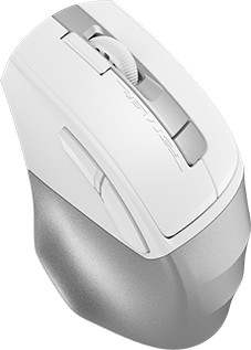 Изображение товара Мышь A4Tech Fstyler FG45CS Air2 (белый/серебристый)