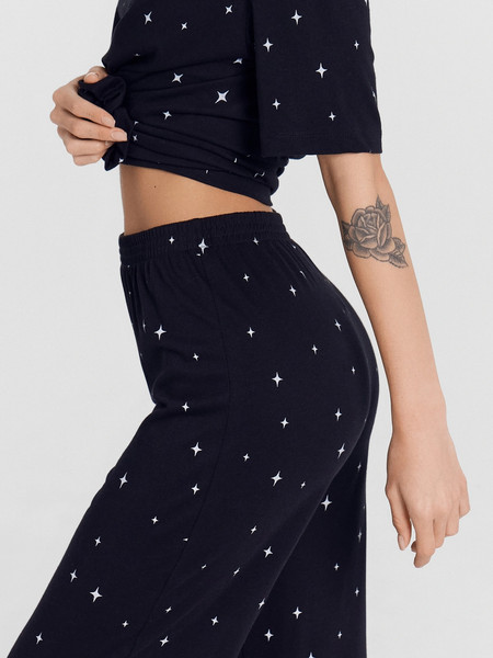 Изображение товара Пижама Mark Formelle 592559 (р.164/170-92-98, звездная россыпь на черном)