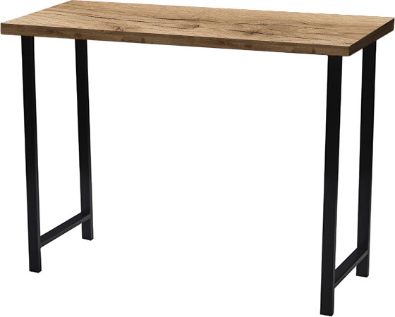 Изображение товара Консольный столик Древпром М94 ДП1-02-04 120x50x88 (делано/черный матовый)