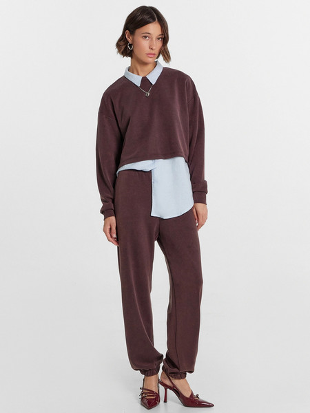 Изображение товара Комплект одежды Mark Formelle 192543 (р.164/170-84-90, шоколадная варка)