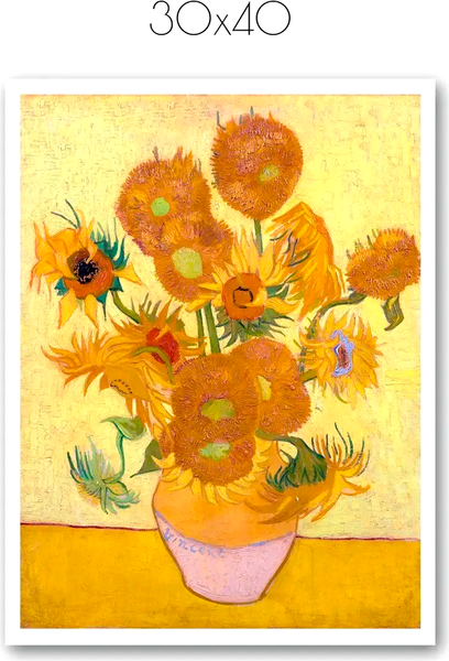 Изображение товара Постер Citydecor Подсолнух. Винсент ван Гог (30x40)
