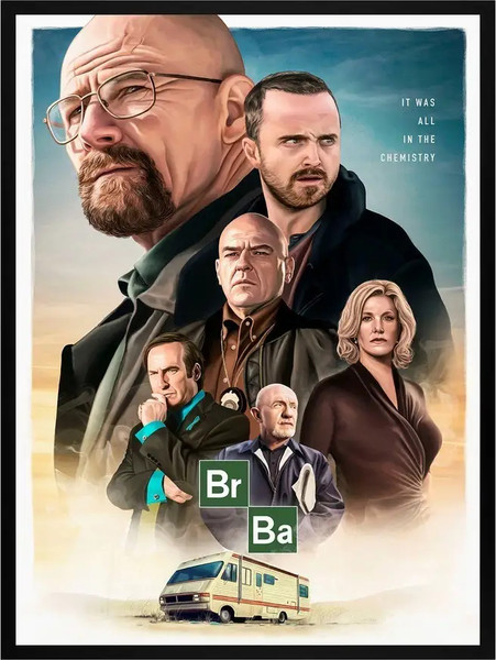 Изображение товара Постер Citydecor Во все тяжкие 10 (30x40)