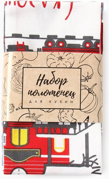 Изображение товара Набор полотенец Доляна Волшебство / 6988431