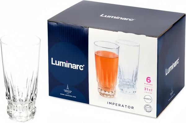 Изображение товара Набор стаканов Luminarc Император Q5984 (6шт)