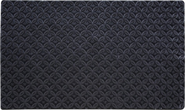 Изображение товара Коврик грязезащитный Attribute Ornament AMO575 (серебристый)