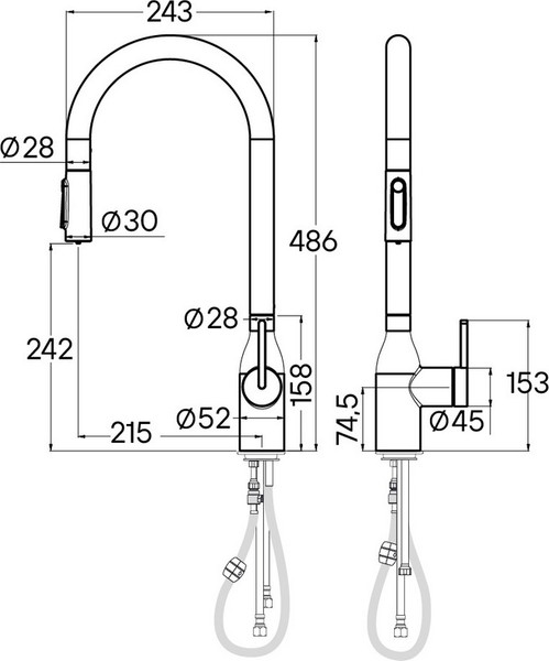Изображение товара Смеситель Paulmark Un213880-CR