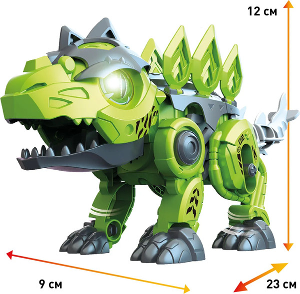 Изображение товара Игрушка-конструктор Givito Динозавр Стегозавр / G2411-487