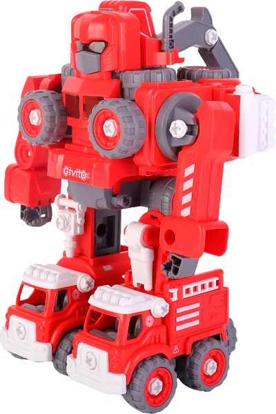 Изображение товара Игрушка-конструктор Givito Пожарный / G2411-483
