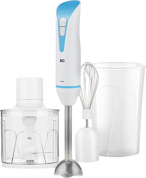 Изображение товара Блендер погружной BQ HB800S (белый/голубой)