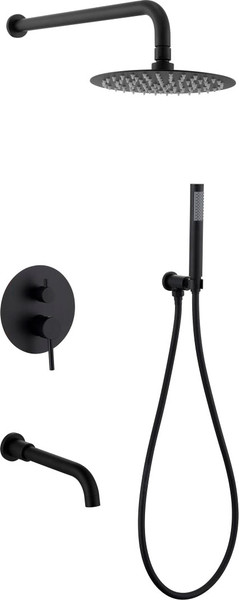 Изображение товара Душевая система со смесителем РМС SUS129BL-1S