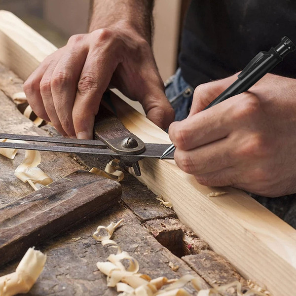 Изображение товара Карандаш строительный Tundra С точилкой / 9953714 (черный)