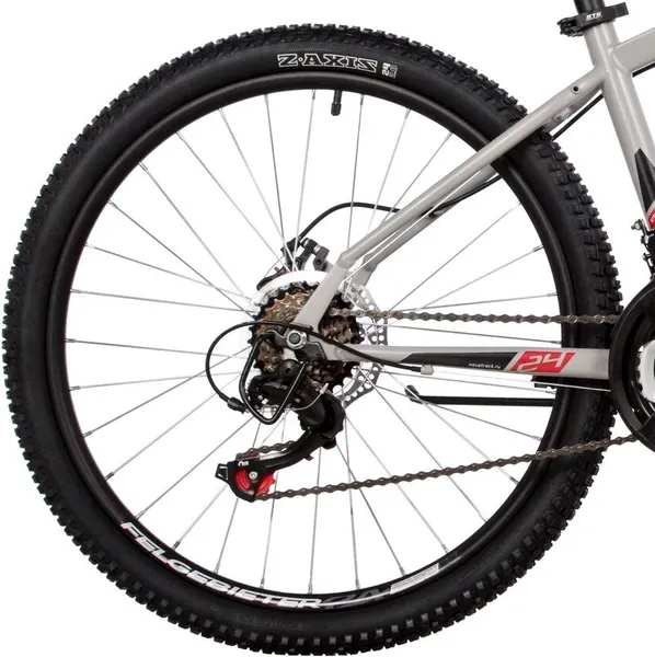 Изображение товара Велосипед Novatrack 24 Action 24SHD.ACTION.14GR23 (серый, разобранный, в коробке)