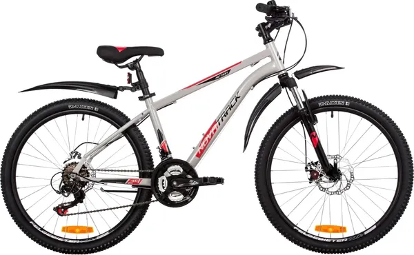 Изображение товара Велосипед Novatrack 24 Action 24SHD.ACTION.14GR23 (серый, разобранный, в коробке)