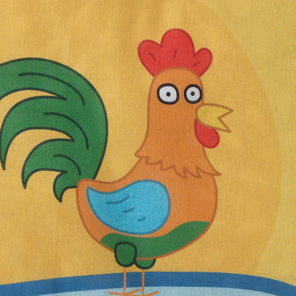 Изображение товара Комплект постельный для малышей Синий трактор Веселая ферма / 7655013