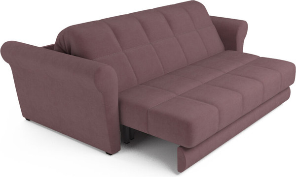 Изображение товара Диван Mebel-Ars Аккордеон Гранд НПБ 180x200 (велюр пудра НВ-178/18)