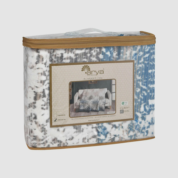 Изображение товара Плед Arya Tangled 200x220 (бежевый)