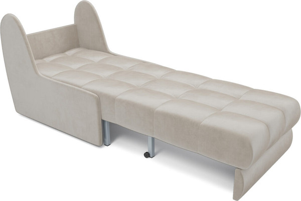 Изображение товара Кресло-кровать Mebel-Ars Барон №2 НПБ (бархат бежевый Star Velvet 6 Light Beige)