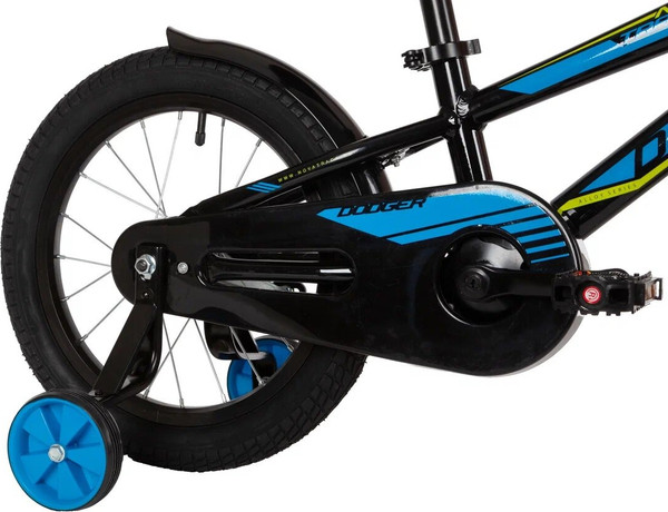 Изображение товара Детский велосипед Novatrack Dodger 165ADODGER.BK22 (разобранный, в коробке)