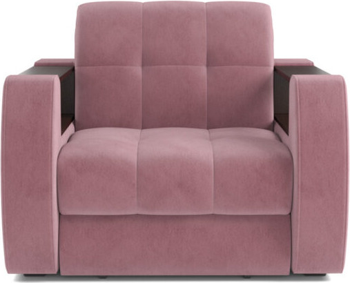 Изображение товара Кресло-кровать Mebel-Ars Барон №3 НПБ (велюр пудра НВ-178/18)