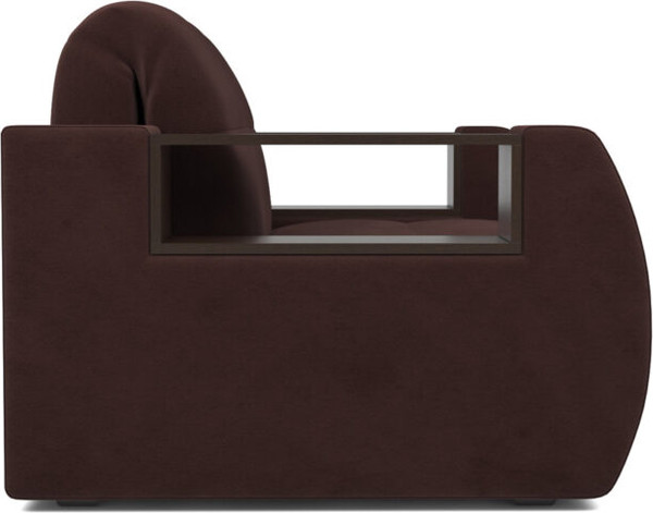 Изображение товара Кресло-кровать Mebel-Ars Барон №3 НПБ (велюр шоколад HB-178/16)
