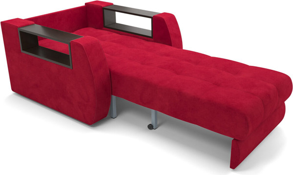 Изображение товара Кресло-кровать Mebel-Ars Барон №3 НПБ (красный кордрой)
