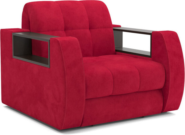 Изображение товара Кресло-кровать Mebel-Ars Барон №3 НПБ (красный кордрой)