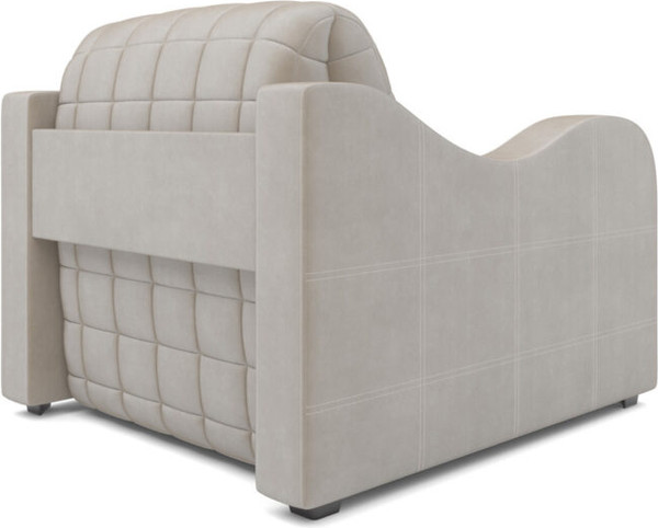 Изображение товара Кресло-кровать Mebel-Ars Барон №4 НПБ (бархат бежевый Star Velvet 6 Light Beige)