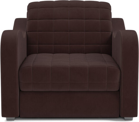 Изображение товара Кресло-кровать Mebel-Ars Барон №4 НПБ (велюр шоколад HB-178/16)
