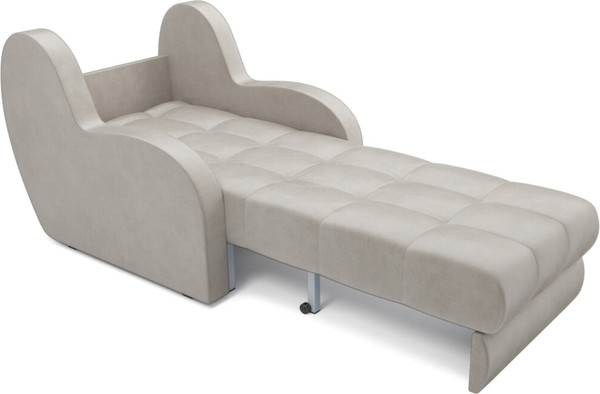 Изображение товара Кресло-кровать Mebel-Ars Барон НПБ (бархат бежевый Star Velvet 6 Light Beige)