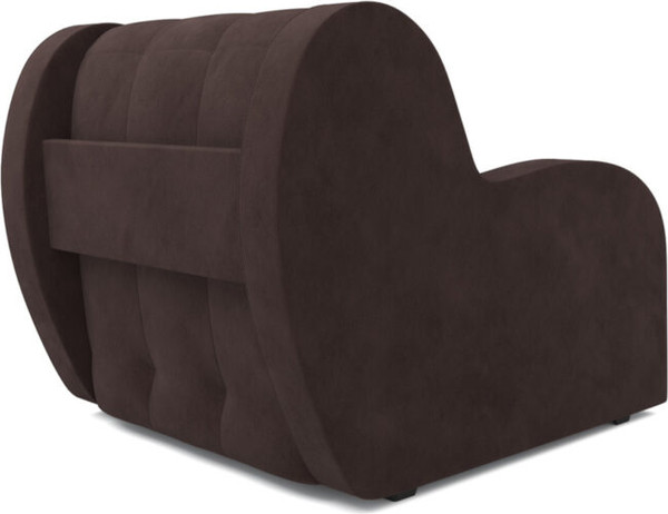 Изображение товара Кресло-кровать Mebel-Ars Барон НПБ (велюр молочный шоколад НВ-178/13)