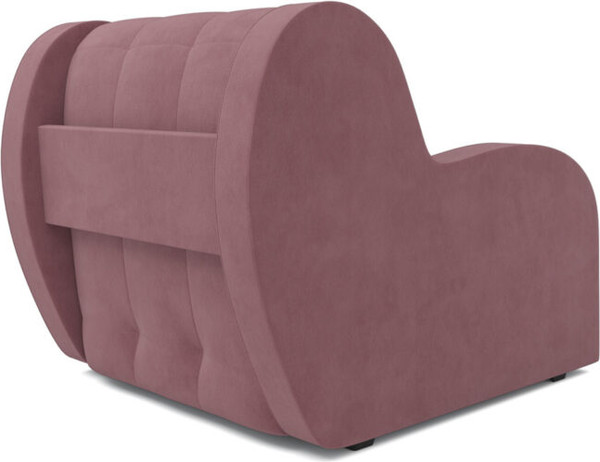 Изображение товара Кресло-кровать Mebel-Ars Барон НПБ (велюр пудра НВ-178/18)