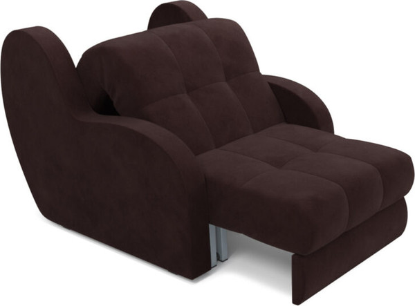 Изображение товара Кресло-кровать Mebel-Ars Барон НПБ (велюр шоколад HB-178/16)