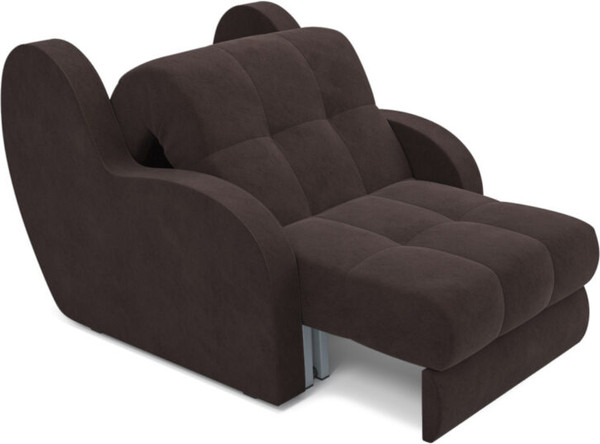 Изображение товара Кресло-кровать Mebel-Ars Барон НПБ (коричневый кордрой)