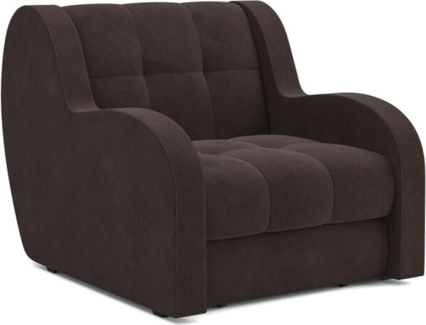 Изображение товара Кресло-кровать Mebel-Ars Барон НПБ (коричневый кордрой)