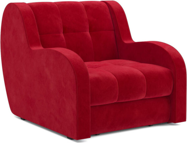 Изображение товара Кресло-кровать Mebel-Ars Барон НПБ (красный кордрой)