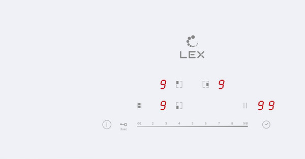 Изображение товара Индукционная варочная панель Lex EVI 431A WH