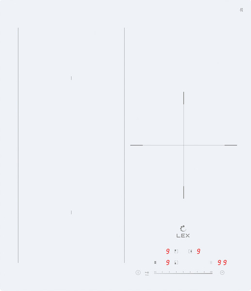 Изображение товара Индукционная варочная панель Lex EVI 431A WH