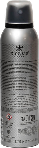 Изображение товара Дезодорант-спрей Cyrus Parfume Writer (200мл)