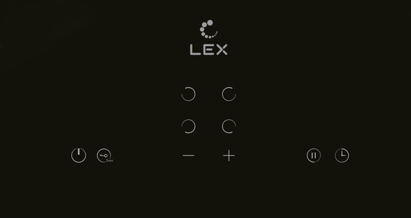 Изображение товара Электрическая варочная панель Lex EVH 640B BL