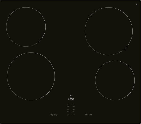 Изображение товара Электрическая варочная панель Lex EVH 640B BL