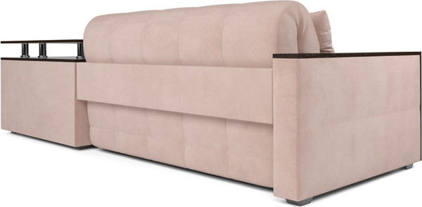 Изображение товара Диван угловой Mebel-Ars Прага НПБ (кордрой бежевый)