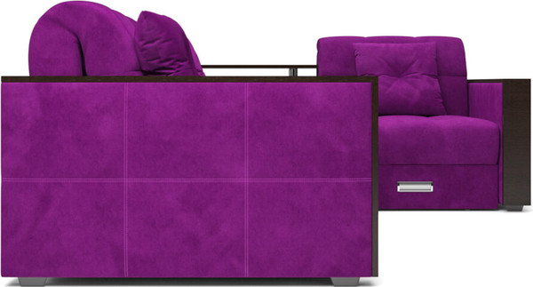 Изображение товара Диван угловой Mebel-Ars Прага НПБ (фиолетовый)