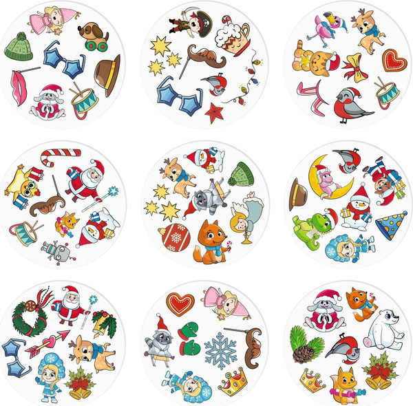 Изображение товара Настольная игра Лас Играс Новый год. Дуббль. Карнавал / 4971022