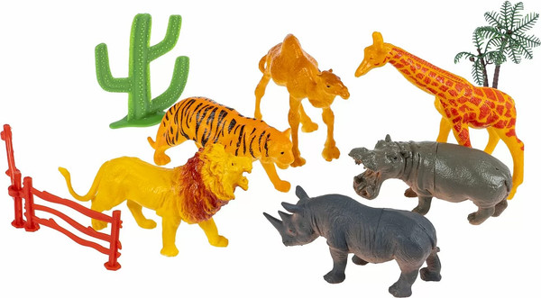 Изображение товара Набор фигурок игровых Bondibon Дикие животные / ВВ6473