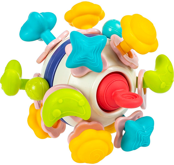 Изображение товара Погремушка Bondibon Прорезыватель Луноход / ВВ6443