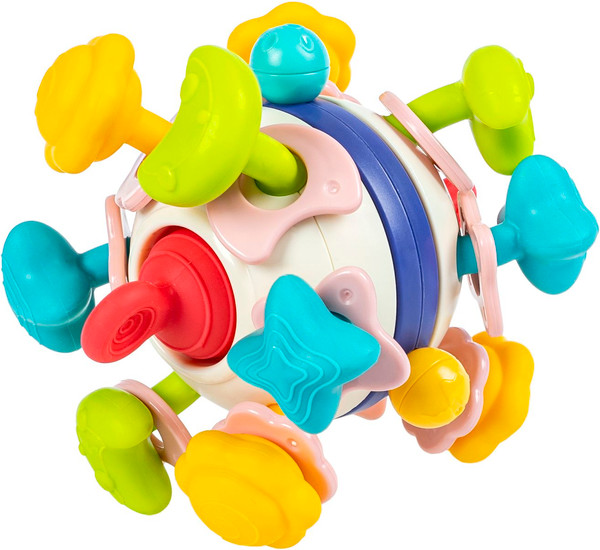 Изображение товара Погремушка Bondibon Прорезыватель Луноход / ВВ6443