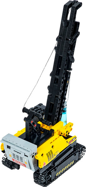 Изображение товара Конструктор кинетический Bondibon Гидравлическая машина Подъемный кран / ВВ6497 (528эл)