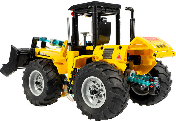 Изображение товара Конструктор кинетический Bondibon Гидравлическая машина Трактор-погрузчик / ВВ6496 (541эл)