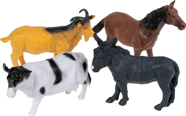 Изображение товара Набор фигурок игровых Bondibon Набор животных фермы / ВВ6471